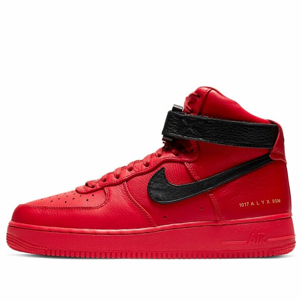 Nike ナイキ メンズ スニーカー 空軍 【Nike x 1017 ALYX 9SM Air Force 1 High \u0027University Red\u0027 CQ4018-601】  大きさ US_6(24.0糎)