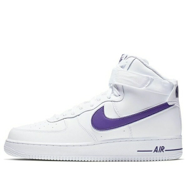 Nike ナイキ メンズ スニーカー  【Nike Air Force 1 High \u002707 \u0027Court Purple\u0027 AT4141-103】  大きさ US_8.5(26.5珊)