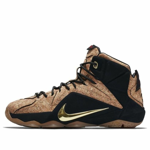 Nike ナイキ メンズ スニーカー  【Nike LeBron 12 EXT \u0027Cork\u0027 768829-100】  大きさ US_M_13