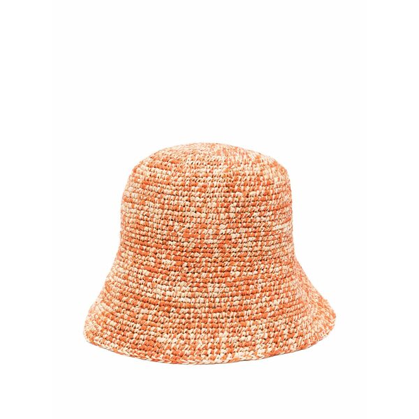 アイビリーブ レディース かぶり笠 付属品 Andao raffia bucket hat Neutrals