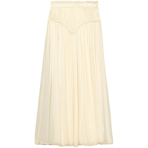 イザ呼びりん マラン レディース スコート ボトムス Rolande maxi skirt Neutrals