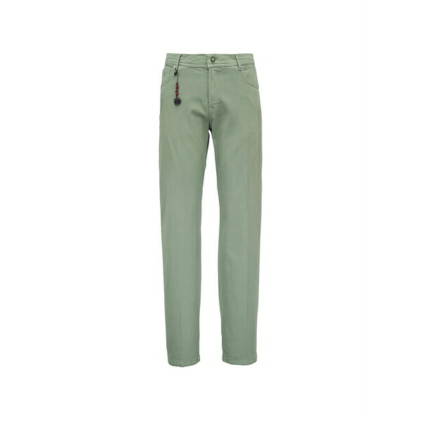 マルコ ペスカローロ メンズ カジュアルパンツ ボトムス Beaded trousers Green|asty