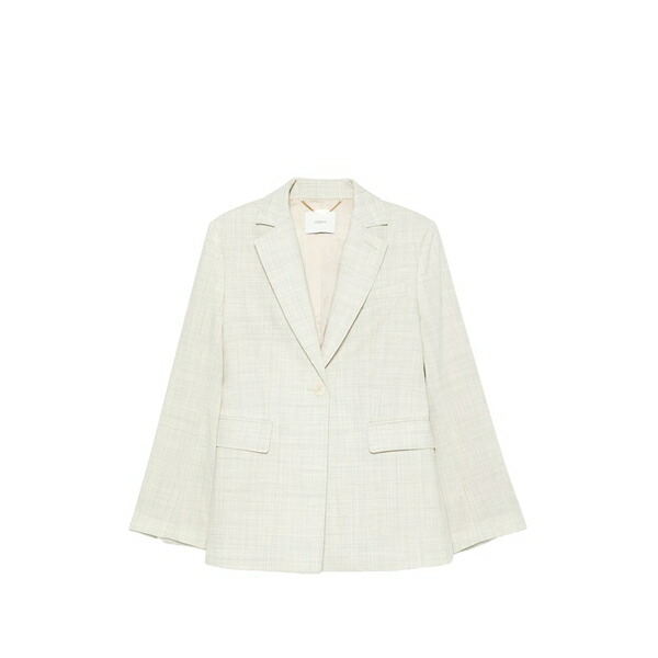 ジョセフ レディース 上衣＆上衣 アウター Maati pocket single-breasted blazer Neutrals