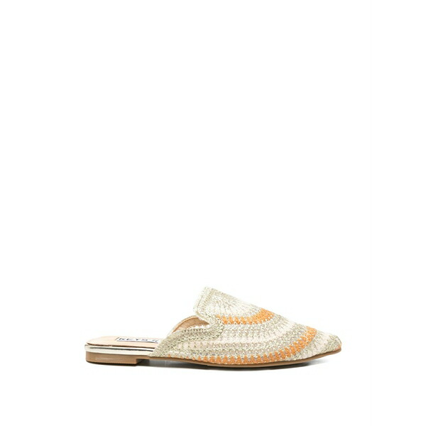 キーズ レディース サンダル シューズ Pointed woven sandals Neutrals｜asty