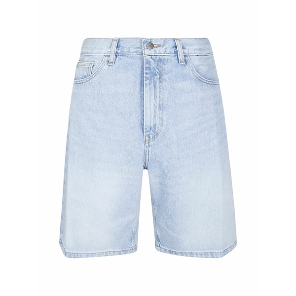 鉄道車両ハート形 レディース 心地好いズボン下 ボトムス Smith denim shorts Blue
