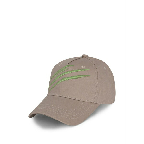 飾り気の無い運動競技 メンズ かぶり笠 付属品 Logo-embroidery baseball cap Neutrals