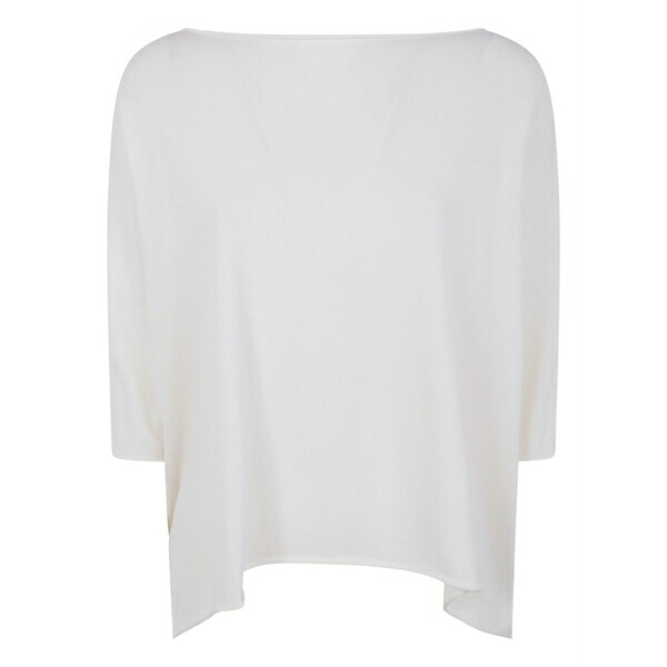 リビアナコンティ レディース プルオーバー トップス Jersey t-shirt White