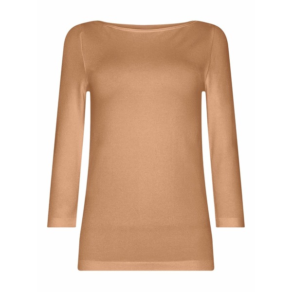 ウォルフォード レディース Tシャツ トップス Cordoba long-sleeve jersey Neutrals|asty