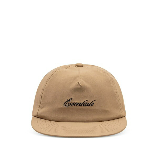エフオージーエッセンシャルズ メンズ 帽子 アクセサリー Signature panel hat Neutrals|asty