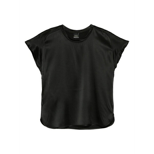 ピンコ レディース プルオーバー トップス Short-sleeve blouse Black