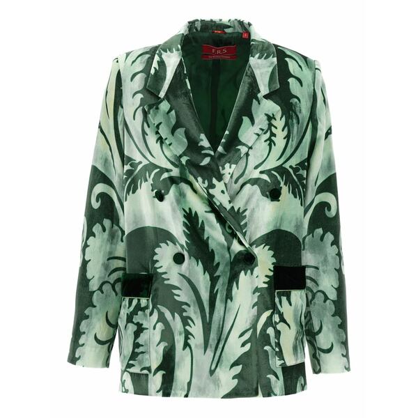 エフアールエス?フォーレストレス・スリーパーズ レディース 上衣＆上衣 アウター Paisley-pattern blazer Green