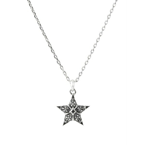 エマニュエレ ビコッキ メンズ 首飾り・チョー鉄道車両 付属品 Stella pendant necklace Silver