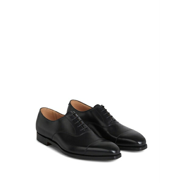 クロ毛布＆ジョーンズ メンズ 御召しものシューズ シューズ Hallam oxford shoes Black