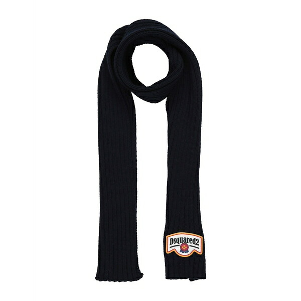 【送料無料】 ディースクエアード メンズ マフラー・ストール・スカーフ アクセサリー Scarves Blue