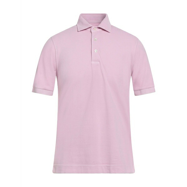 【送料無料】 チルコロ1901 メンズ Tシャツ トップス Polo shirts Pink｜asty