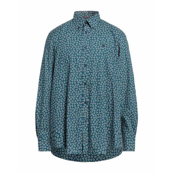 【送料無料】 ハーモント & ブレイン メンズ シャツ トップス Shirts Green