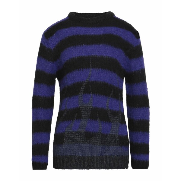 【送料無料】 ヴィジョン・オブ・スーパー メンズ ニット&セーター アウター Sweaters Purple