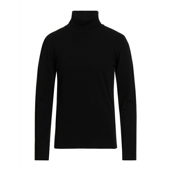 【貨物輸送無料】 ダニエル フィエゾリ メンズ 編み物\u0026プルオーバー アウター Turtlenecks Black