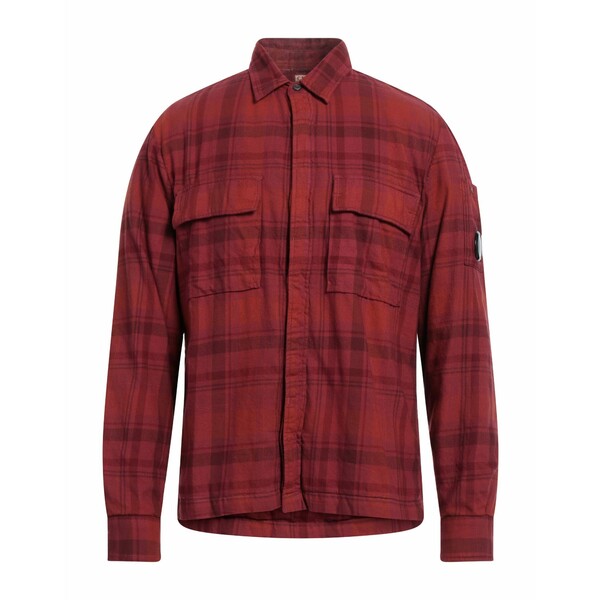 【送料無料】 シーピーカンパニー メンズ シャツ トップス Shirts Red|asty