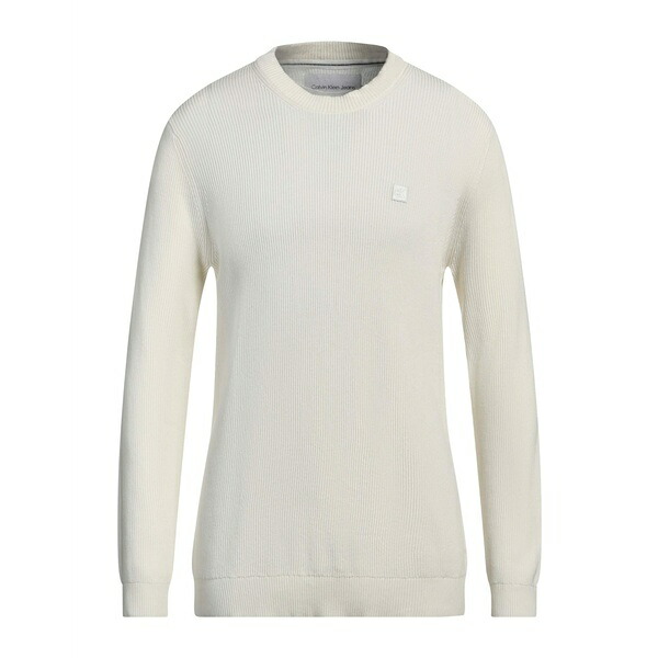 【送料無料】 カルバンクライン メンズ ニット&セーター アウター Sweaters White
