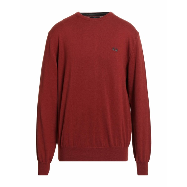 【送料無料】 ラ マルティーナ メンズ ニット&セーター アウター Sweaters Orange