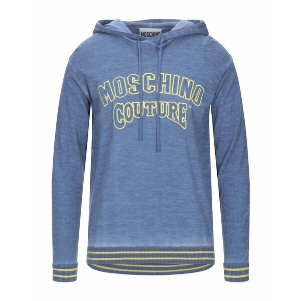 【送料無料】 モスキーノ メンズ ニット&セーター アウター Sweaters Blue