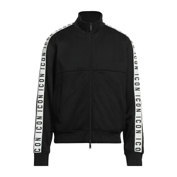 【送料無料】 ディースクエアード メンズ パーカー・スウェットシャツ アウター Sweatshirts Black