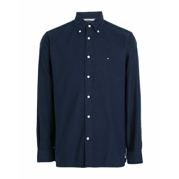 【送料無料】 トミー ヒルフィガー メンズ シャツ トップス Shirts Blue