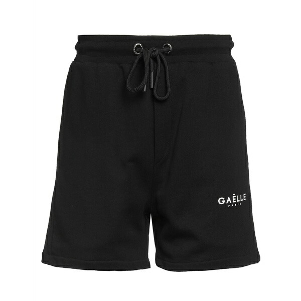 【送料無料】 ガレパリ メンズ カジュアルパンツ ボトムス Shorts & Bermuda Shorts Black