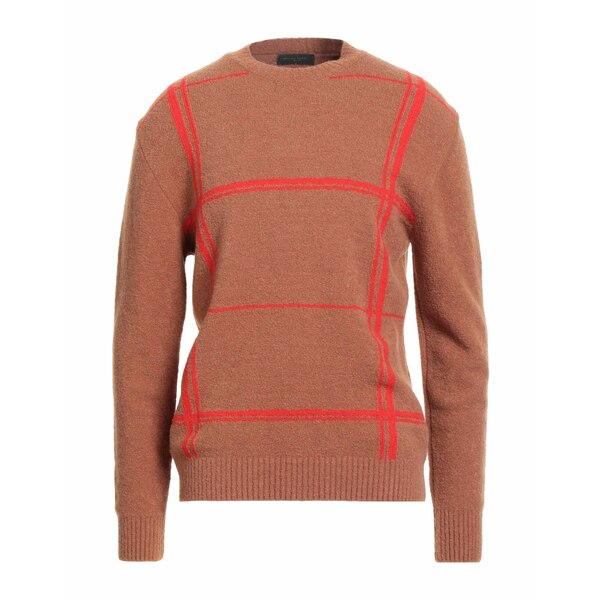 【貨物輸送無料】 ダニエル フィエゾリ メンズ 編み物\u0026プルオーバー アウター Sweaters Beige