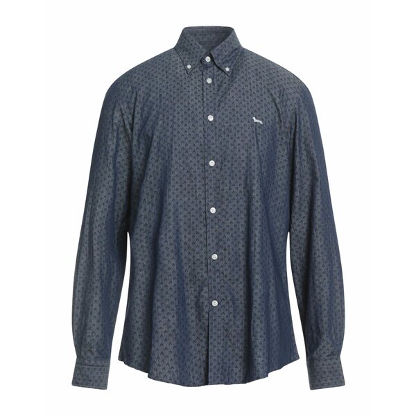 【送料無料】 ハーモント & ブレイン メンズ シャツ トップス Shirts Black
