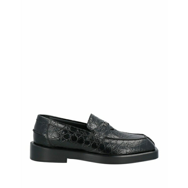 【送料無料】 ヴェルサーチ メンズ スリッポン・ローファー シューズ Loafers Black|asty