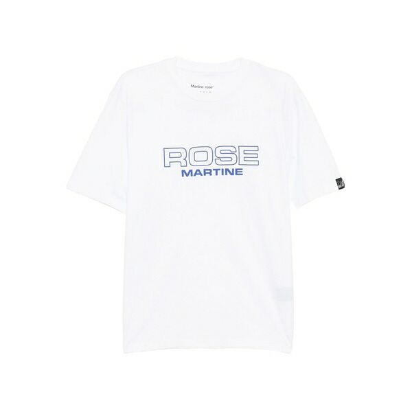 マーティン・さくら色 メンズ ティーシャツ トップス Logo-print t-shirt White