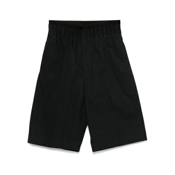 オーエーエムシー メンズ 心地よいズボン下 ボトムス Double-layer shorts Black