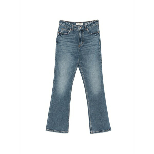 マルコポーロ レディース ジーンズズボン下 ボトムス Kiruna flared-leg jeans Blue