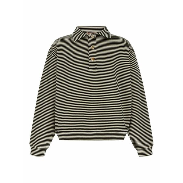 マルニ メンズ パーカー・スウェットシャツ アウター Striped cotton sweatshirt Black