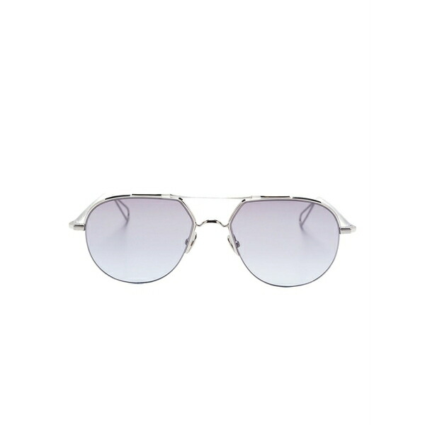 アレム メンズ サングラス・アイウェア アクセサリー Archives navigator-frame sunglasses Silver｜asty