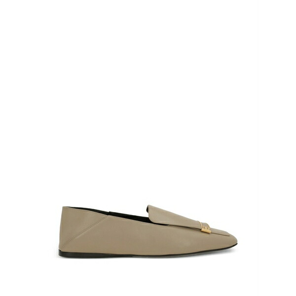 セルジオロッシ レディース スリッポン・ローファー シューズ Sr evolv logo-detail leather loafers Neutrals