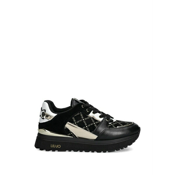 リュージョー レディース スニーカー シューズ Logo-print sneakers Black