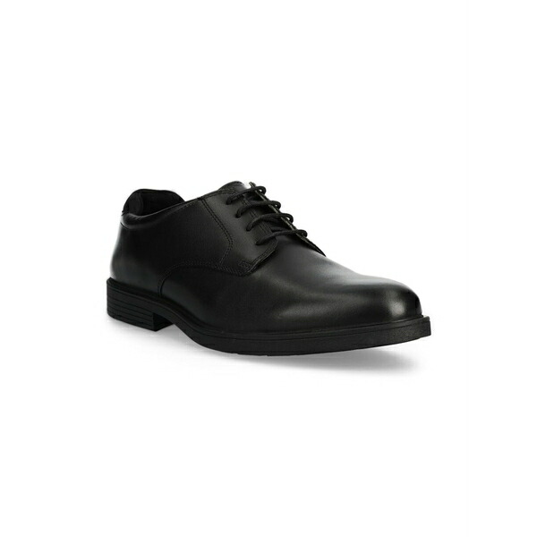 ジェオックス メンズ ドレスシューズ シューズ Lace-up leather derby shoes Black｜asty