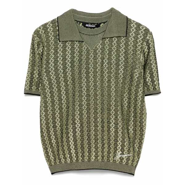 ジャクエムス レディース スポーツシャツ トップス Le marino polo shirt Black