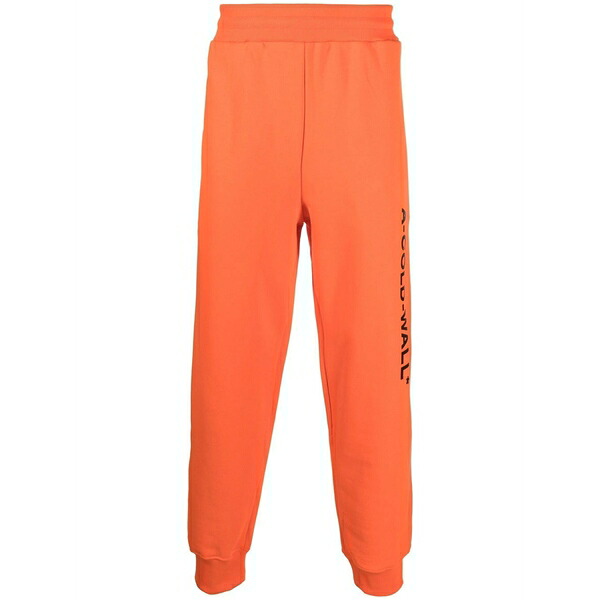 アコールドウォール メンズ カジュアルパンツ ボトムス Logo-print track pants Orange｜asty