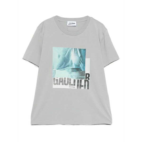 ジャン極点 ゴルチエ レディース ティーシャツ トップス Graphic-print t-shirt Grey