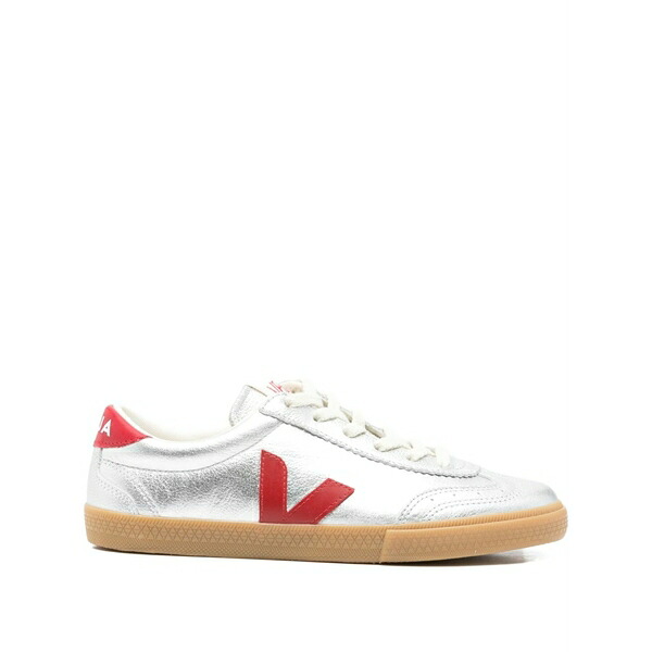 ヴェジャ レディース スニーカー シューズ Volley leather silver pepper sneakers Silver|asty