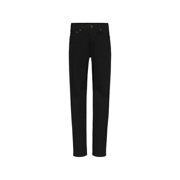 ヴァレンティノ ガラヴァーニ メンズ ジーンズズボン下 ボトムス Dark-wash slim-fit jeans Black