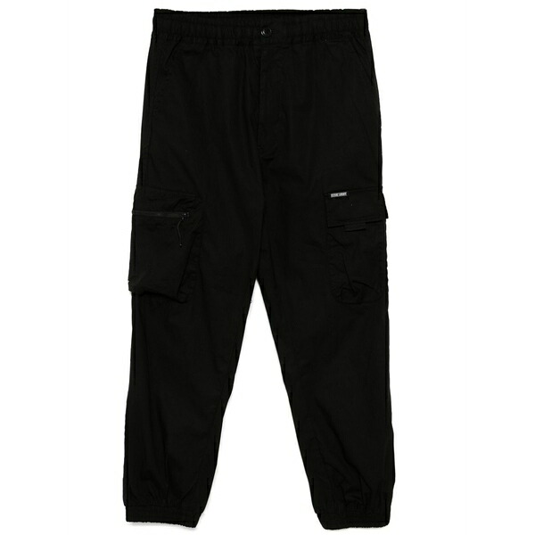 イズエ メンズ カジュアルパンツ ボトムス Cargo trousers Black｜asty