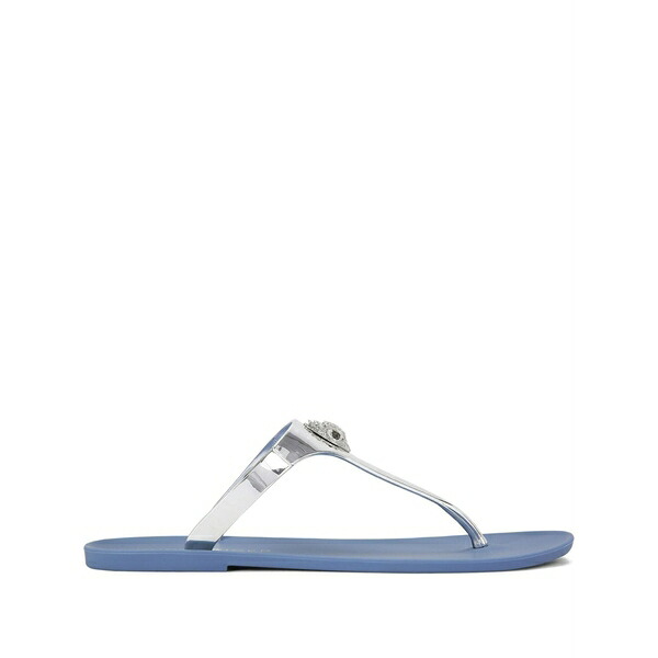 カートジェイガーロンドン レディース サンダル シューズ Maddison metallic-detail thong sandals Blue