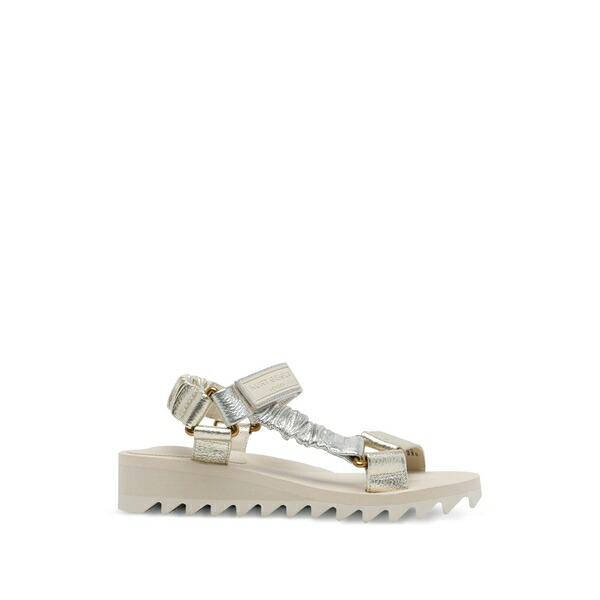 カートジェイガーロンドン レディース サンダル シューズ Orion metallic leather sandals Gold