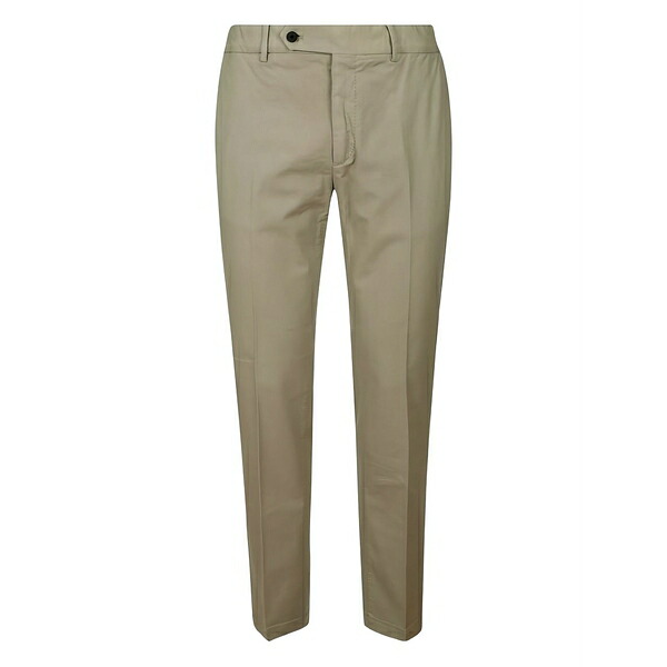 地下室 部屋の入り口 メンズ 心地よいズボン下 ボトムス Pressed-crease trousers Neutrals