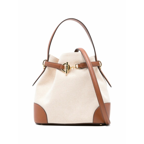 ラルフローレン レディース トートバッグ 御徒面子 Buckle chain tote bag Neutrals